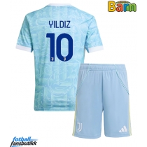 Juventus Kenan Yildiz #10 Bortedraktsett Barn 2025-26 Kortermet (+ Korte bukser)